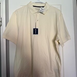 Club Room Men's Ivory Polo Shirt